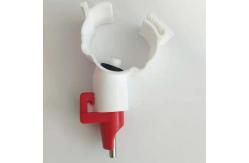 China Nipple 130ml/Min Poultry Drinkers Automatic With Float supplier