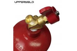 China Customized Industrial Welding Gas Tank for Burning Gas C2H2 Acetylene Cylinder Set supplier