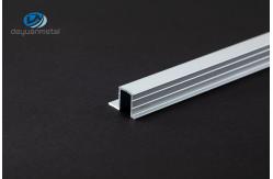 China 6063 Aluminum U Profiles 160Mpa Tensile For Multiapplication supplier