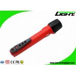 Rubber Switch Explosion Proof Torch 25000Lux IP68 Waterproof 1200 Battery Cycles for sale