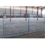 3.5mm 10ft Temporary Fence Panels Outdoor Portable Welded Free Standing for sale