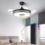 Adopter Fan with Light Household Looking Bedroom Ceiling Fan with Light Led and Remote Control Ceiling Fan with Light for Home for sale