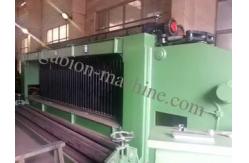 China 4.3m Zinc PVC Coated Gabion Mesh Machine double twisted supplier