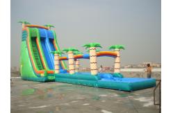 China Funny Inflatable Water Slide , Inflatable Amusement Park For Entermainment supplier