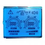 Segment LCD Display TN LCD Display Blue Backlight HT1621 COB Module