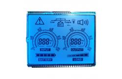 China Segment LCD Display TN LCD Display Blue Backlight HT1621 COB Module supplier