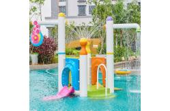 China Moetry Water Play Structure Mini Playground Splash Pad Back Yard Water Park supplier