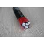 ASTM AAC Conductor ABC Aerial Bundle Aluminium Conductor Cable 2*6AWG 1*6AWG for sale
