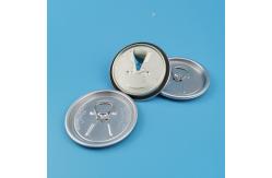 China RPT Aluminum 126.5mm Easy Open Plastic Lids For Tin Cans supplier