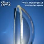 Custom N-Bk7 Fused Silica Optical Dome Lens For Underwater Photography