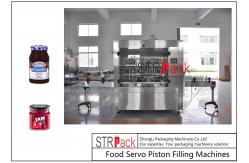 China 220V / 50Hz PLC Automatic Paste Filling Machine Air Consumption 0.3m3/Min supplier