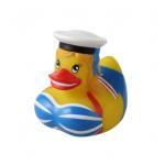 Sexy Sailor Decorated Personalised Bath Duck Vinyl Floating 10cm Length Lady Duck for sale