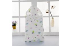China Anti Bacterial Toddler Bath Wrap Towel , Infant Hooded Bath Towel Good Hand Feeling supplier