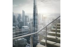 China High-Tensile Strength Stainless Steel Handrails for Skyscrapers supplier