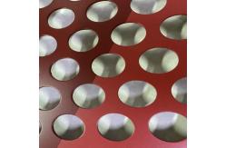 China SGCH Decoration Aluminum Perforated Sheet Under 1600mm supplier