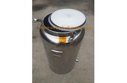 China 220 lb. Stainless Steel Honey Barrel/Tank with Gate Valve and heater supplier