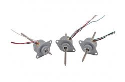 China Low Noise Linear Stepper Motor High Thrust 25mm With Through Shaft supplier