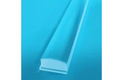 China Precision Grinding Optical Quartz Glass Side Light Lower Lens 326×16×10mm supplier
