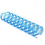 Nylon Coating Double Wire Binding , Steel Spools Hardback Wire Binding for sale