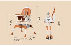 China Adjustable Baby Feeding Chair Kids Dining Multi-function Seat China Supplier supplier