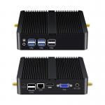 Intel Core Series Fanless Home Office Mini PC With DDR3L Up To 8G And 8USB Ports for sale