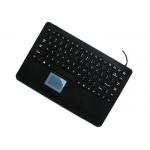5VDC Silicone 87 Keys Waterproof Medical Keyboard 100mA With Integrated Touchpad