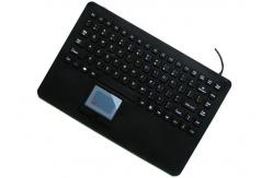China 5VDC Silicone 87 Keys Waterproof Medical Keyboard 100mA With Integrated Touchpad supplier