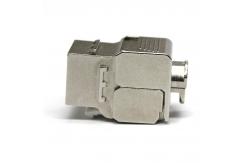 China Shielded FTP Keystone Jack Cat6 Cat6a 8P8C Socket RJ45 Toolless supplier