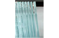 China Smooth Edge Tempered Ultra Clear Low Iron Glass Customized supplier