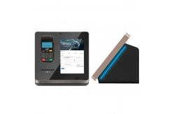 China IR Touch Screen self service Ticket Machine Back LED Light Advertising Panel supplier