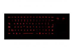 China Washable Kiosk Industrial Keyboard With Touchpad Integrated 83 Keys IP67 5V DC supplier
