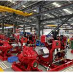 China SCF200-150-480 Diesel Engine Driven Split Case Fire Pump 8×6  UL/FM Certified 169–372 kW for sale