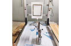 China ISO 6940 Textile Vertical Flammability Tester Fabric Flame Testing PLC Control supplier