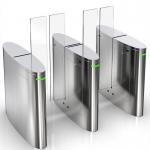 CNC Laser Cutting Ticket Reader Sliding Gate Turnstile 0.2 Seconds