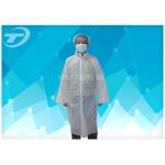 PE Disposable Visitor Coats By Polyethylene Fabric CE Certificated for sale