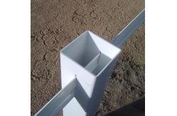 China Cattle Vinyl 2 Rails 3 Rails Easy Assemble DIY PVC Ranch Rail Fence supplier