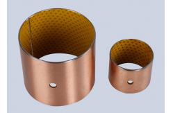 China Yellow POM Boundary Lubricating Bearings DX Bushing , Sliding Bearing Self Lubricating Bushing supplier