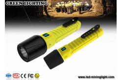 China 18650 Li ion battery Explosion Proof Led Flashlight Cree bulb rechargeable lighting supplier