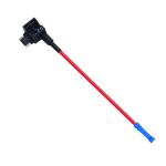 Low Profile Piggy Back Mini Blade Fuse Holder PA66 ATT Dual Circuits 24V for sale