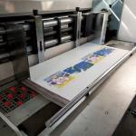 Full Automatic 4 Colors Printing Slotting Die Cutting Machine Carton Box Corrugated for sale