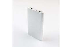 China Engraving LOGO Metal Portable Power Bank 5000MAH with Optimized Heat Dissipation supplier