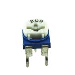 RM-065 Variable Resistor, Horizontal 5K(502) Blue White Adjustable Resistance for sale