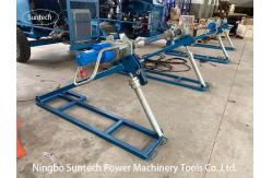 China Pilot Wire Hydraulic Conductor Drum Stand For Construction Safety Tools supplier