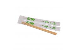 China Custom paper sleeve wrapped chopsticks china wholesale chopsticks with logo supplier