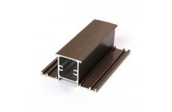 China Color Powder Coated 6063 T6 Aluminum Window Profiles supplier