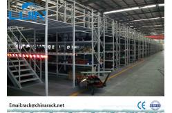 China Orange , blue metal Rack Supported Mezzanine System Powder Coated Finish supplier