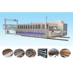 High Speed Flexo Printer Slotter Die Cutter Stacker Vacuum Transmission Ir Uv Drying for sale