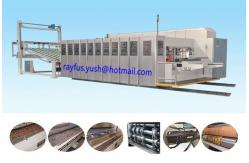 China Full Auto Flexo Printer Slotter Die Cutter / Flexographic Box Printing Machine supplier