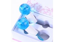 China Foam Handle Skin Care Ice Globes Facial Massager Globes For Eyes & Face supplier