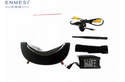 China High Resolution FPV Video Glasses , Dual Wifi FPV Goggles 3D Headset supplier